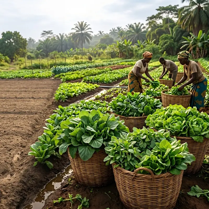 Légumes Frais de Production Maraîchère