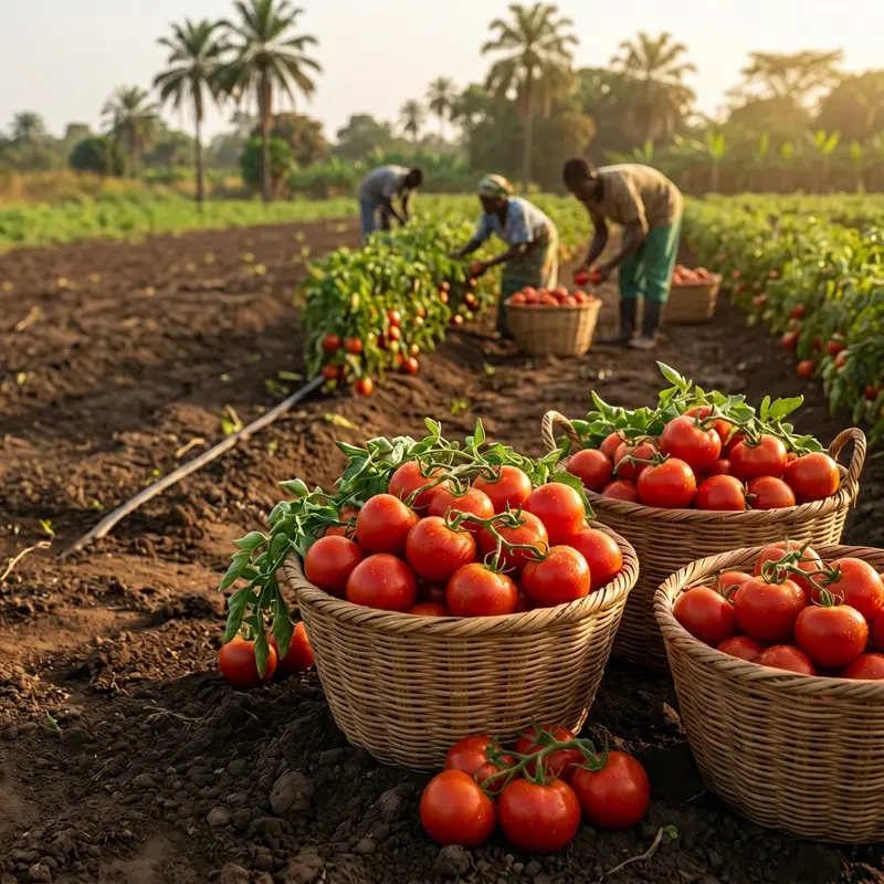Tomates Fraîches — Production Maraîchère