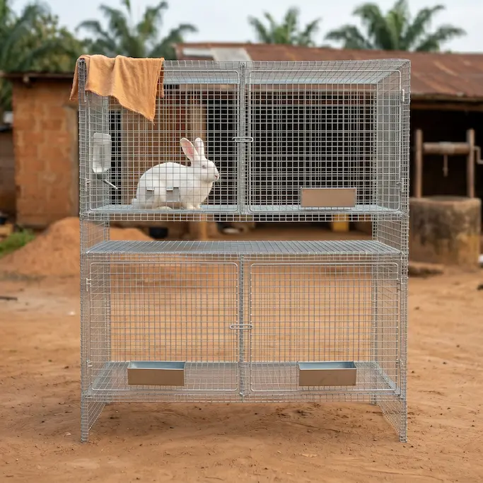 Cage 4 compartiments