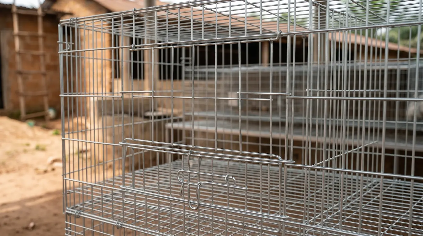 Atelier de fabrication de cages